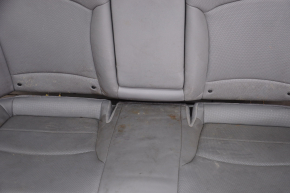 Rear row of seats 2nd row Hyundai Sonata 11-14 leather gray, dry cleanable