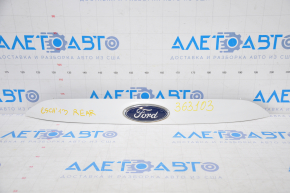 Upper trunk door molding with Ford Escape MK3 13-16 pre-rest emblem for camera no overlay