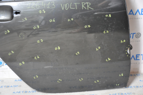 Door bare rear right Chevrolet Volt 11-15 graphite, putty, butts