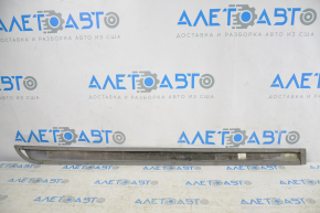 Door trim lower rear left Toyota Sienna 11-20 chrome, swollen chrome