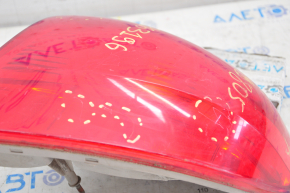 Left taillight Lincoln Town Car 98-11 scratches on glass, crack, broken housing, broken fastener