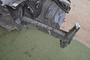 Quarter front left Infiniti QX50 19-20 black with central pillar