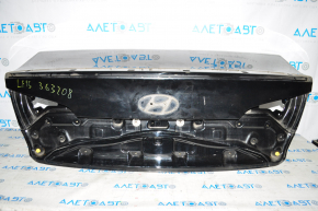 Trunk lid Hyundai Sonata 15-17 black S3