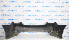 Rear bumper bare Hyundai Sonata 11-15 hybrid silver