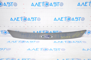 Ford Focus mk3 11-18 prerest 5d trunk door molding with emblem, fastening breaks, scratches on the emblem