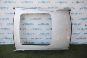 Metal roof for a 1919 Cadillac CTS with panoramic windows, sawed off
