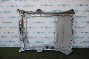Metal roof for a 1919 Cadillac CTS with panoramic windows, sawed off