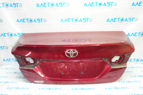 Toyota Camry v70 18-24 trunk lid without spoiler, red 3T3, pokes