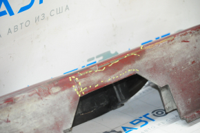 Left threshold Toyota Camry v70 18-24 LE\XLE red 3T3, broken fastener, tears, pressed, without hatches, scratches