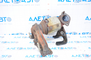 Exhaust manifold with catalytic converter Hyundai Sonata 11-15 hybrid