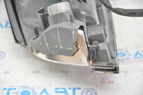 Left headlight Nissan Altima 13-14 prerest, halogen, broken glass and housing
