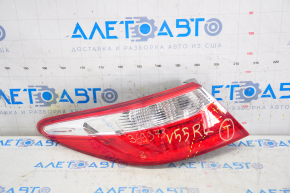 Light outer wing left Toyota Camry v55 15-17 usa crack on glass