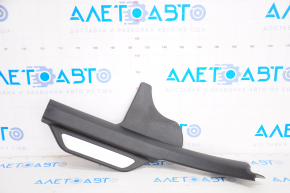 Door sill trim rear left Hyundai Sonata 11-15 black, metal