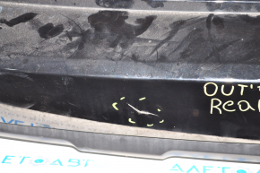 Rear bumper bare Subaru Outback 15-17 black, scratches