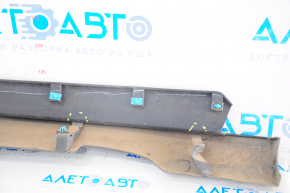 Left threshold Jeep Cherokee KL 14-23 structure, scratch, crack in fastening