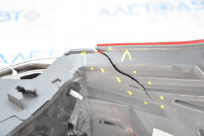 Light outer wing right Toyota Avalon 13-15 broken glass, cracked housing