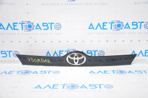 Toyota Camry v50 12-14 USA trunk lid molding with camera emblem