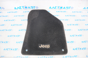 Carpet interior front right Jeep Cherokee KL 14-15 black, cloth