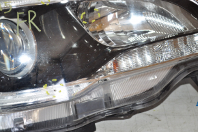 Headlight front right Subaru Outback 15-17 bare, pre-rest, halogen, dark, chips