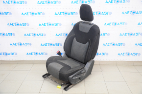 Driver's seat Jeep Cherokee KL 14-18 without airbag, mechanical, cloth, black with gray inserts, dry-cleanable
