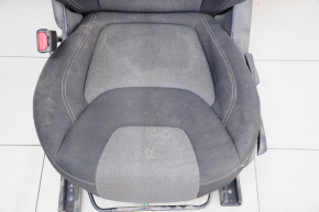 Driver's seat Jeep Cherokee KL 14-18 without airbag, mechanical, cloth, black with gray inserts, dry-cleanable