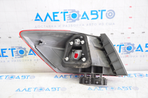 Lamp outer wing right Honda Accord 13-15 crack on glass, scratches