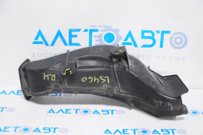 Brake cooling duct right Lexus LS460 LS600h 07-09 prerest, broken fasteners, missing fragment