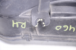 Brake cooling duct right Lexus LS460 LS600h 07-09 prerest, broken fasteners, missing fragment