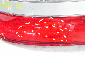 Left headlight Mercedes W221 07-13 chipped glass, scratches