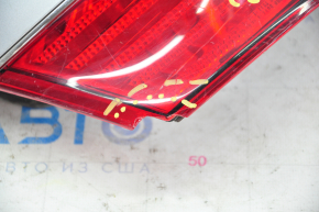 Left headlight Mercedes W221 07-13 chipped glass, scratches