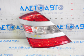 Left headlight Mercedes W221 07-13 chipped glass, scratches
