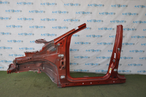 Front left quarter Ford Escape MK3 17-19 rest, orange, with central pillar