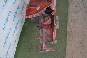 Front left quarter Ford Escape MK3 17-19 rest, orange, with central pillar