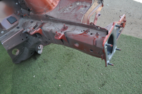 Front left quarter Ford Escape MK3 17-19 rest, orange, with central pillar