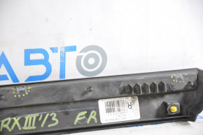 Door trim lower inner front right Lexus RX350 RX450h 10-15 broken fasteners