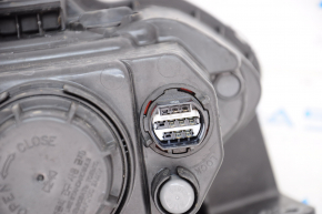Headlight front right bare Hyundai Sonata 11-15 hybrid halogen