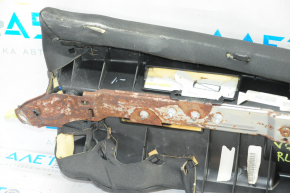 Airbag airbag seat rear left Toyota Camry v70 18-24 rag black, rusty brackets