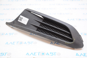 Front bumper grille side left VW Jetta 11-14 USA without fog lights, crack