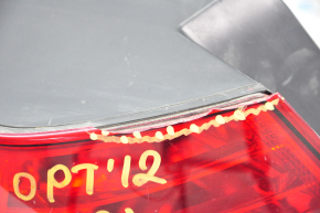 Left outer fender light for a Kia Optima 2011-2013 pre-restoration model, chipped glass