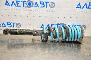 Shock absorber strut assembly front left Infiniti G37 4d 06-13 RWD KYB, GODSPEED spring, torn boot, cracked s\b