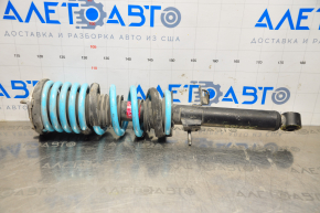 Shock absorber strut assembly front left Infiniti G37 4d 06-13 RWD KYB, GODSPEED spring, torn boot, cracked s\b