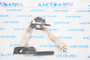 Driver's seat belt with tensioner Infiniti Q50 14-16 gray, for dry cleaning