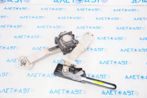 Passenger seat belt with tensioner Infiniti Q50 14-16 gray, for dry cleaning
