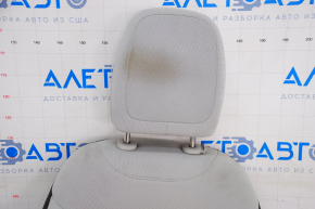 Driver's seat Jeep Renegade 15-17 without airbag, mechanics, cloth, gray with brown, for dry cleaning
