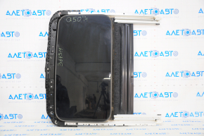 Sunroof assembly Infiniti Q50 14-20 gray curtain