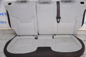 Rear row of seats 2nd row Jeep Renegade 15-23 cloth, gray with brown, dry cleanable