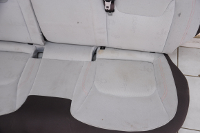 Rear row of seats 2nd row Jeep Renegade 15-23 cloth, gray with brown, dry cleanable