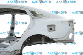Quarter wing rear left Hyundai Sonata 15-19 white, butt, on the body