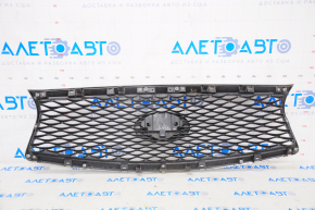 Radiator grill grill Infiniti Q50 14-17 with emblem, pokes on chrome