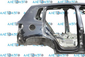Quarter wing rear right VW Tiguan 09-18 black on body, butt